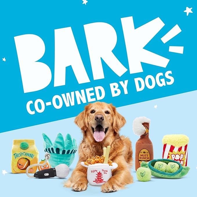 Barkbox Grrrrande Vino Dog Toy | Plush Squeaky Wine Toy with Fluff & Whip-N-Flip Stem | Dog Toys Dogs & Puppy Essentials