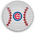 Pets First MLB Chicago Cubs Hard-Nylon Bacon-Flavored Baseball Chew Toy, Indestructible Dog and Cat Chewy Toy, Tug, Fetch Toy, Sporty Fun Toy for Dogs