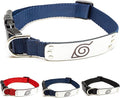Naruto Dog Collar for Large Dogs, Medium, XS/Small Puppy Collars – Officially Licensed Naruto Shippuden Hidden Leaf Village Anime Dog Collar, Naruto Gifts Pet Collar for Dogs Navy Ninja, XS