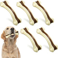 Sosation Dog Toys for Aggressive Chewers Indestructible Nylon Dog Bones Beef Flavor Teething Chew Toys Bones for Large Puppies(XL)