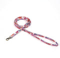 Organic Cotton Dog Leash for Small,Medium and Large Breed,Brass Hardware Pet Leash for Walking,Running and Training 6FT