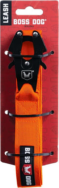 Boss Dog Tactical Leash, Hunter Orange, 4 FT