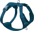 No Pull Dog Harness for Small Medium Large Dogs - Adjustable 2 Layer Mesh Dog Vest with Dual Clip, Escape Proof, Quick Release, Lightweight Breathable Mesh for Walking Hiking (Prussian Blue,XL)