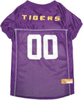 Pets First NCAA College LSU Tigers Mesh Jersey for DOGS & CATS, Medium. Licensed Dog Jersey with your Favorite Football/Basketball College Team