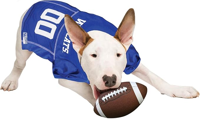 Pets First NCAA College Kentucky Wildcats Mesh Jersey for Dogs & Cats, XX-Large. Licensed Dog Jersey with Your Favorite Football/Basketball College Team