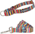 Lucky Love Dog Martingale Collar and Leash Set, Premium No Slip Collar and Leash Set, Colorful Hippie Martingale Color for Large Dogs, Great for Whippets, Greyhounds, and More (Hippie, Large - Combo)
