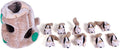 Outward Hound Kyjen Plush Puppies 70th Anniversary Hide-A-Squirrel, Limited Edition
