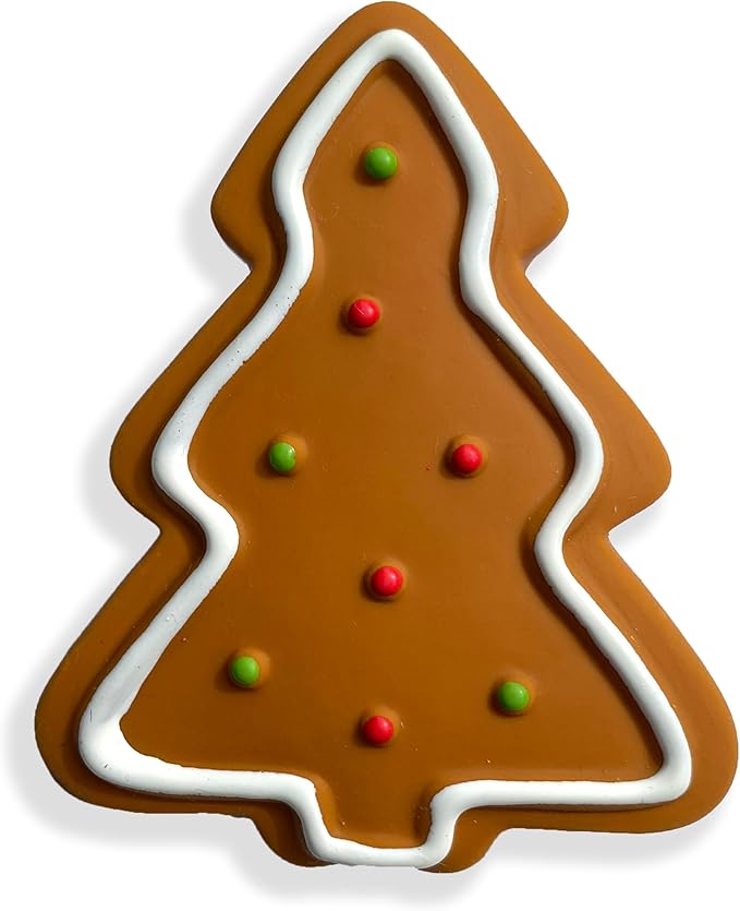 Latex Dog Squeaky Chew Toys Gingersnap (Gingertree)
