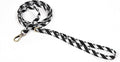 Organic Cotton Dog Leash for Small,Medium and Large Breed,Brass Hardware Pet Leash for Walking,Running and Training 6FT