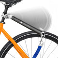 V2.0-180° Rotating Dog Bike Leash - with Shock Absorbers and Quick Attach Mechanism | Carbon Fiber | Detachable, Adjustable for The Smoothest Ride- Patent Pending (Blue)