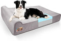 Sytopia XL 35D Memory Foam Dog Bed for Large Dogs – 7" Thick Orthopedic Pet Couch for Seniors and Big Breeds up to 120 Pounds, with Water-Resistant Liner & Washable Cover