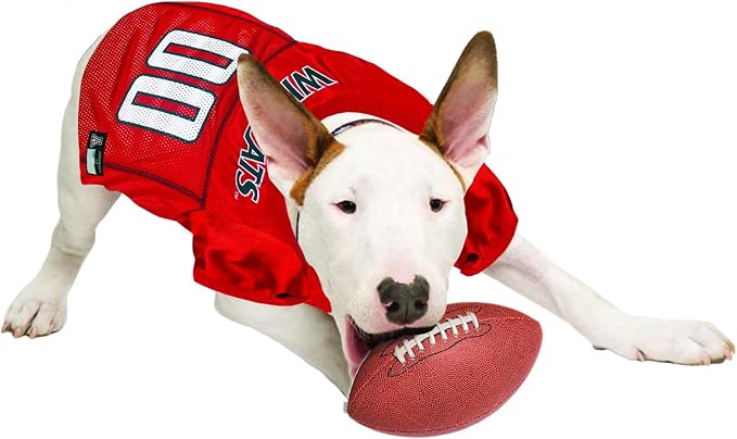Pets First NCAA College Arizona Wildcats Mesh Jersey for DOGS & CATS, Large. Licensed Dog Jersey with your Favorite Football/Basketball College Team