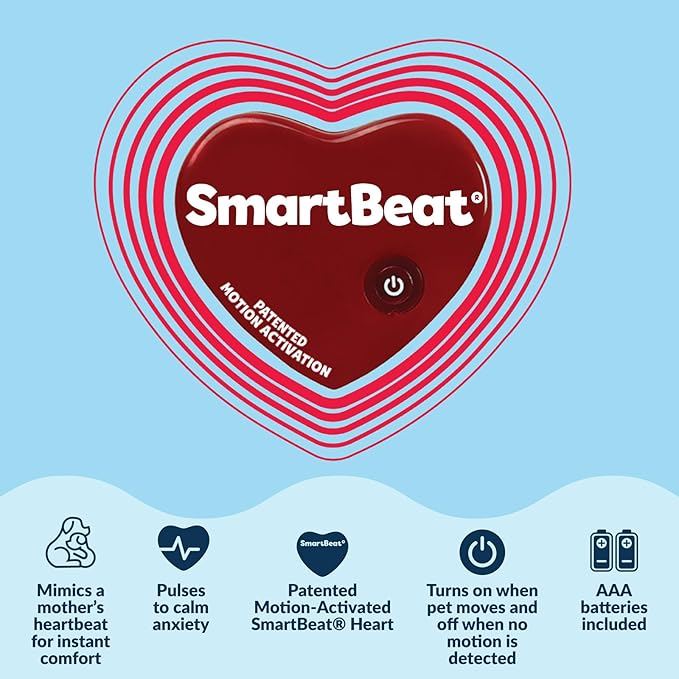 Snuggle Puppy SmartPetLove Special Edition Toys - Heartbeat Puppy for Dogs - Pet Anxiety Relief and Calming Aid - Comfort Dog Toys for Behavioral Training in Doodle