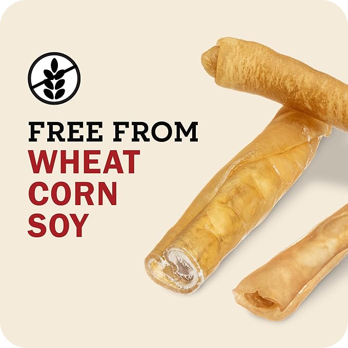 Redbarn Pet Products Natural Small Collagen Sticks for Dogs - Long Lasting Alternative to Traditional Rawhide & Bully - Supports Joint, Skin, & Coat Health - Case of 25