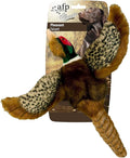 ALL FOR PAWS Dog Interactive Pheasant Toys, Squeaky Dog Toys, Stuffed Animal Dog Hunting Plush Toy, Small