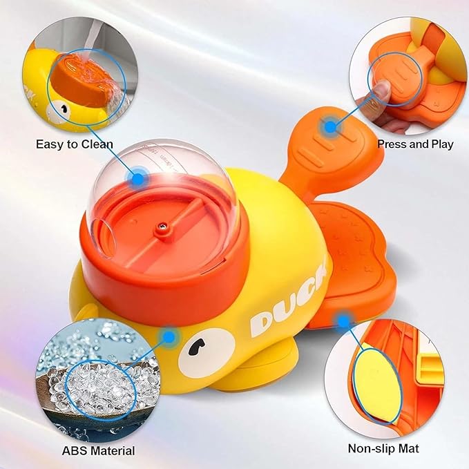 Dog Feeder Puzzle Toy Duck, Interactive Dog Treat Dispenser Toy, 2-in-1 Dogs Puzzle Feeder for Dogs & Cats, Slow Feeders for Training, Indoor/Outdoor Interactive Play (Style A)
