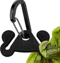 Dog Poop Bag Holder Dogs Waste Bag Carrier Pet Poop Bags Holders for Doggie Waste Bags Dispensers, Clip Carrier for Leash Small Doggy Puppy Hand Free Walking Accessory Attachment, Black