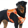 AUROTH Tactical Dog Harness for Large Dogs No Pull Adjustable Pet Harness Reflective K29 Working Training Easy Control Pet Vest Military Service Dog Harnesses