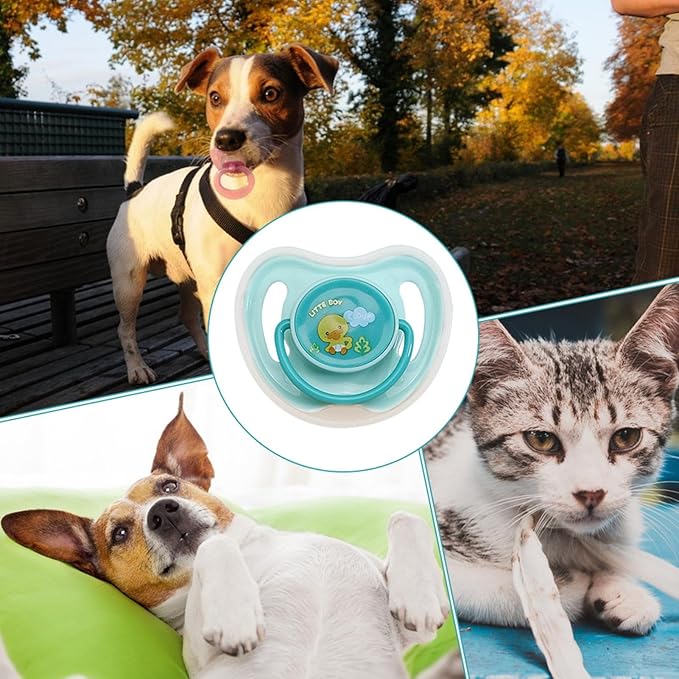 Puppy Pacifier - Silicone Puppy Teething Toys, Portable Dog Chewing Toys | Soft Bite Training Toy for Small Dogs and Puppies, Teething Relief for Puppies, Dog Chew Toy for Health