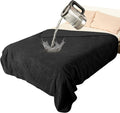 Catalonia Waterproof Blanket for Bed, Reversible Fleece Bed Sofa Cover, Washable Liquid Proof Furniture Protector