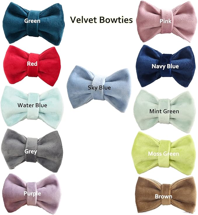 Cat Collar Personalized with Name Engraved and Bell, Customized Velvet Collars for Puppy Kittens (Mint Green, S)