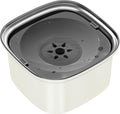 UPSKY 3L Dog Water Bowl 101oz Stainless Steel No Spill Large Capacity Dog Food Water Bowl Slow Water Feeder, Spill Proof Pet Water Dispenser Vehicle Carried Travel Water Bowls