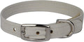 Susan Lanci Designs Ultrasuede Premium Dog Collar, Doe, Medium