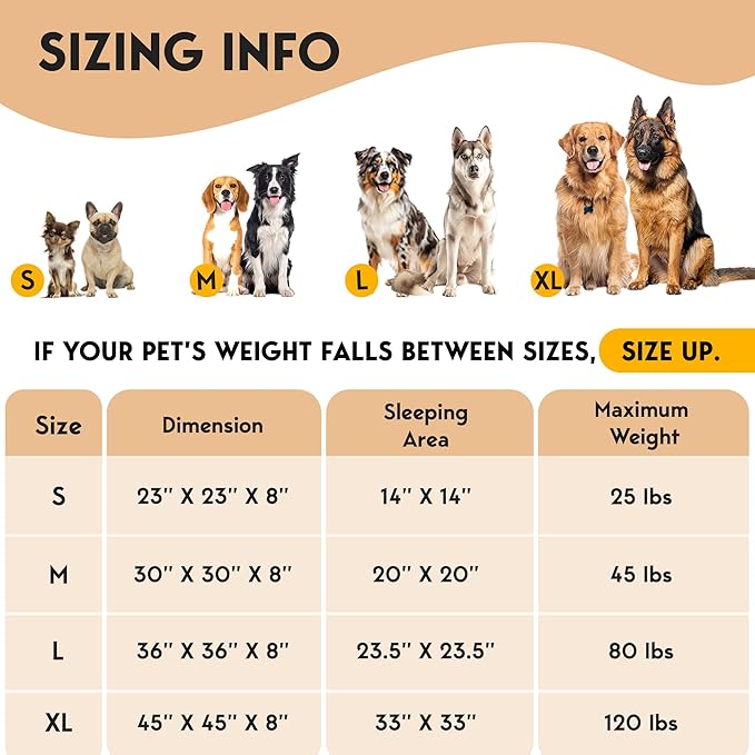 PetJett Calming Dog Bed for Small Dogs – 23" Donut Dog Beds, Anti-Slip & Washable Fluffy Plush Faux Fur Pet Bed, Anti-Anxiety Premium Comfort Round Puppy Bed, Fits Dogs up to 25 lbs – Brown