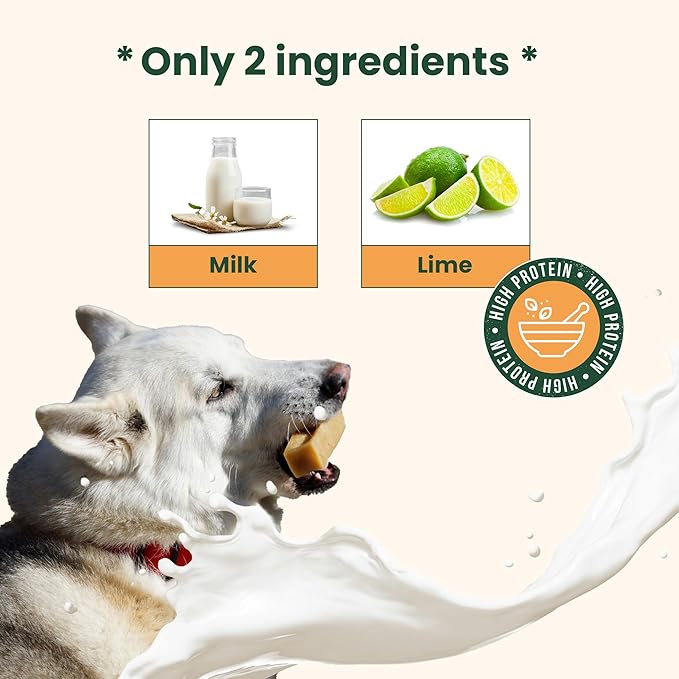 KATHMANDU'S Authentic Yak Cheese Himalayan Dog Chews - All Natural and Protein-Rich Nutrition Dog Treats, Long Lasting Chews for Aggressive Chewers, Odor Free Yak Chew | Small/Medium (Pack of 2)