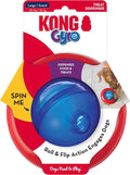 KONG Gyro - Interactive Dog Toy for Treat Dispensing - Dog Slow Feeder for Healthy Eating - for Medium/Large Dogs
