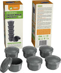 KADTC Dog Lick Toy Freezer Treat Inserts (6-Pack) – Reusable Food-Grade Freezing Cups Compatible FrostLick ice Cream Cactus Toy, BPA-Free, Non-Stick & Easy to Clean