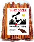 Downtown Pet Supply Bully Sticks for Dogs - Natural 6 Inch Beef Chews, Odor-Free & Rawhide-Free, Long Lasting Dog Treats for Aggressive Chewers - Healthy, Safe & Delicious Chews Dogs Love (18 Pack)