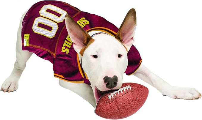 Pets First NCAA College Arizona State Sun Devils Mesh Jersey for DOGS & CATS, XX-Large. Licensed Dog Jersey with your Favorite Football/Basketball College Team