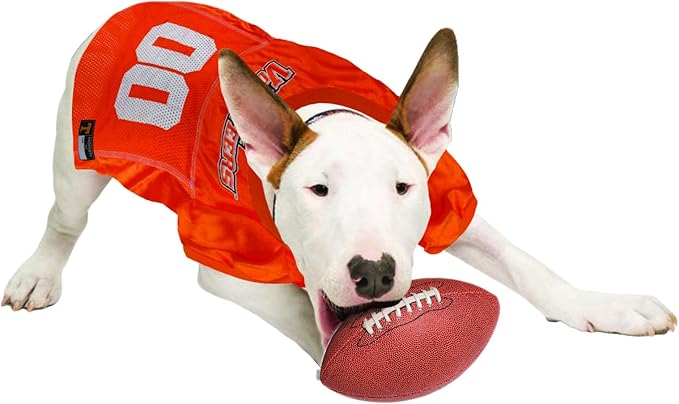 Pets First NCAA TENNESSEE VOLUNTEERS DOG Jersey, Large. BEST Football/Basketball Pet Outfit for the die-hard fans of the TENNESSEE VOLUNTEERS College Sports Team. (TN-4006-LG)