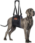 Dog Sling for Large Dogs Hind Leg Support, Magic Tape Dog Lift Harness, Soft Dog Support Harness for Back Legs, Hip Support Harness to Help Senior, Injured, Disabled and After ACL Surgery