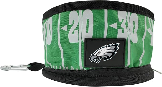Pets First NFL Collapsible Pet Bowl