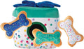 Fringe Studio Plush Dog Toy Set, Interactive Hide and Seek Play, All About The Gifts, Pet Shop Collection (289237)