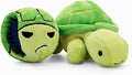 Flourish Pets 3 in 1 Multi-Layer Chew Toy for Active Dogs | Non-Toxic BPA Free Double Stitched Soft Fabric Exterior Dog Toys | Long-Lasting Dog Plush Toys – Small Turtle 7.5"