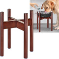 Stand for Dog Water/Food Bowl, Fountain or Feeder - Ideal for Large Dog Breeds - Adaptable Size with Lock - Bowls Not Included