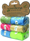 Greenbone BioBase Pet Poop Bags - 12 Rolls, 144 Bags - 13 Inch x 9 Inch