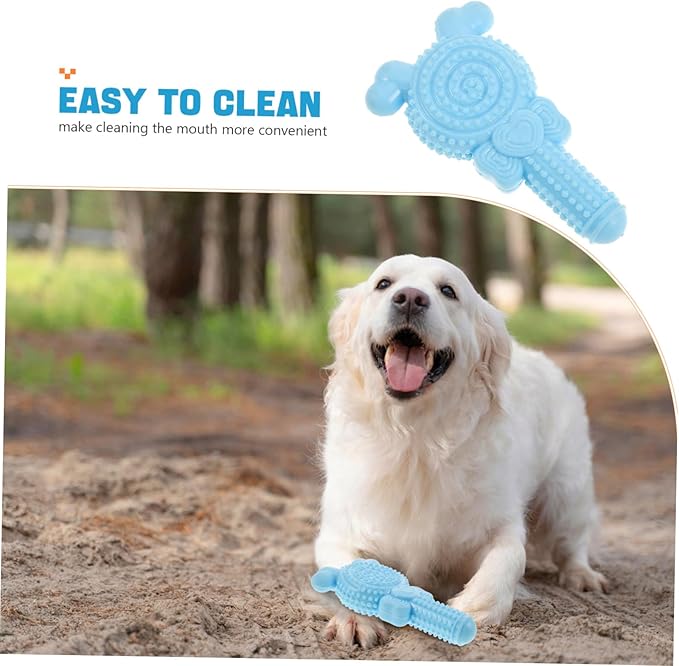 NOLITOY Puppy Chewing Toy Lollipop Design Interactive Cartoon Dog Chew Toy for Dogs Material Funny and Engaging Puppy Supply Gentle