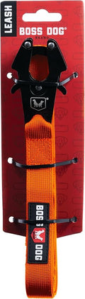 Boss Dog Tactical Leash, Hunter Orange, 6 FT