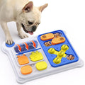 Interactive Dog Toys Slow Feeder, Dog Puzzle Toy for IQ Training & Mental Stimulation, Easy to Clean Detachable Tray Non-Slip Base, Enrichment Toys for Small Medium Dogs, Blue