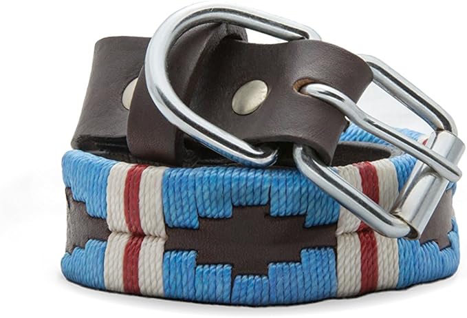 Gaucho Goods Soft Leather Dog Collar - The Pacific (S)