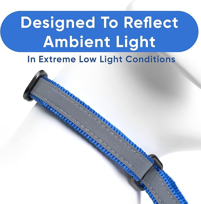 Reflective Martingale Dog Collar