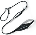 Dog Slip Lead Dog Leash, Heavy Duty No-Pull Training Leash w/Poop Bag Holder, Anti-Tangle, Multi-Handles & Reflective Thread for Small, Medium Dogs 4FT Black