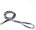Organic Cotton Dog Leash for Small,Medium and Large Breed,Brass Hardware Pet Leash for Walking,Running and Training 6FT