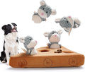 Nocciola Hide & Seek Interactive Dog Toys - Squeaky Toys for Small to Medium Dogs, Keeps Them Busy, Reduces Boredom