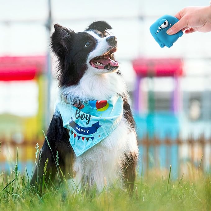Pack of 3 Latex Dog Chew Toys | Long-Lasting and Interactive Pet Toys for Endless Fun Perfect for Play, Training, and Teething Built to Last and Easy to Clean