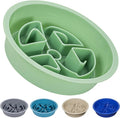 AVERYDAY Slow Feeder Dog Bowls for Large Breeds Fits Raised Feeding Station, Puzzle Dog Food Bowls to Slow Down Eating, Dogs Feeding Bowl with Non-Slip, Slows Feeder Pet Bowl for Wet and Dry Food